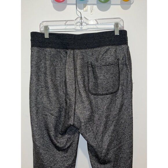 Vince Mens Gray Heather Jogger Pants M Elastic Drawstrin - Picture 4 of 11